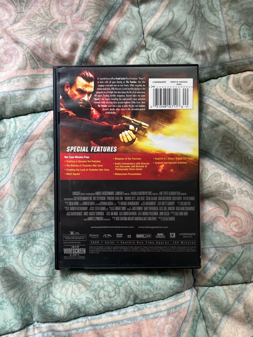 Media | Punisher War Zone Dvd | Poshmark